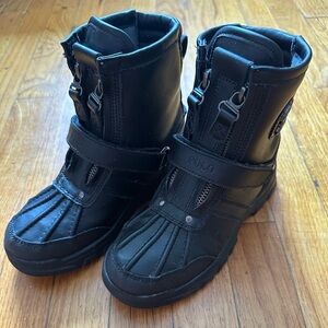 Polo by Ralph Lauren Kids Black Snow Boots